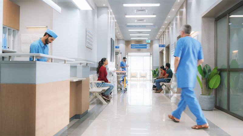 corsia di ospedale